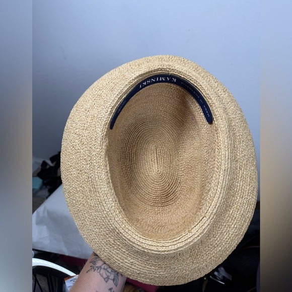 Helen Kaminski Australia Natural Raffia Round Rim Hat main image 6